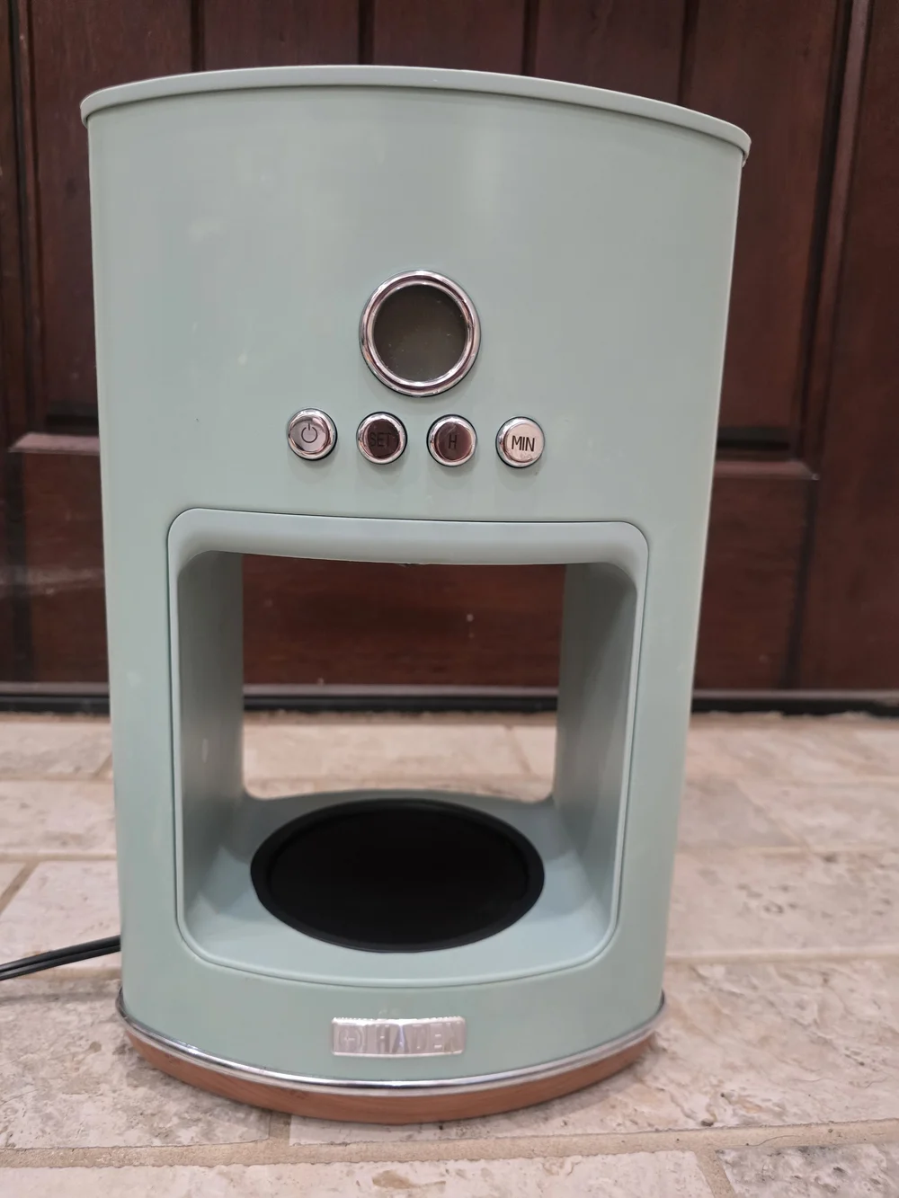 Haden Dorchester Ultra Silt Sage Compact 10 Cup Programmable Drip Coffee Maker